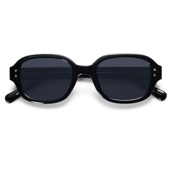 Vintage Rectangle Sunglasses with UV397 Lenses for Women main image 6